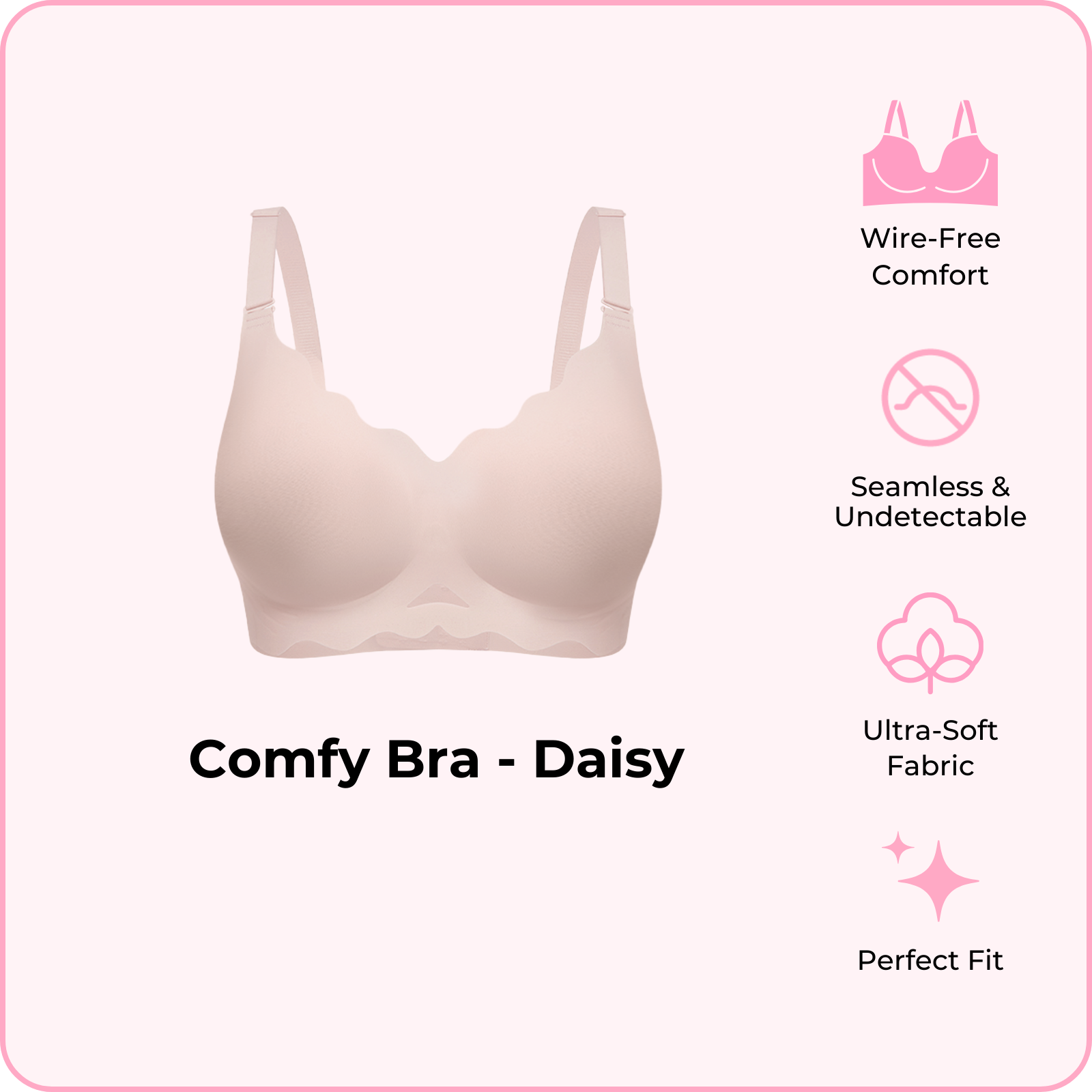 Comfy Bra - Daisy